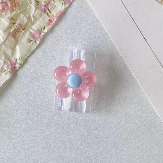 2Pcs Flower Charger Cable Protector, Non-Slip Mobile Phone Charging Cord Saver, Universal Data Wire End Protection Wrap Cover