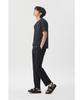 Brenwood [Very Comfortable] Seersack Round Neck T-Shirt Brtam26951Gyx