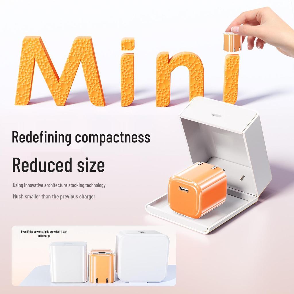 45W Fast Charger for iPhone 16 Pro Max & Apple Devices: 15 Gallium Nitride