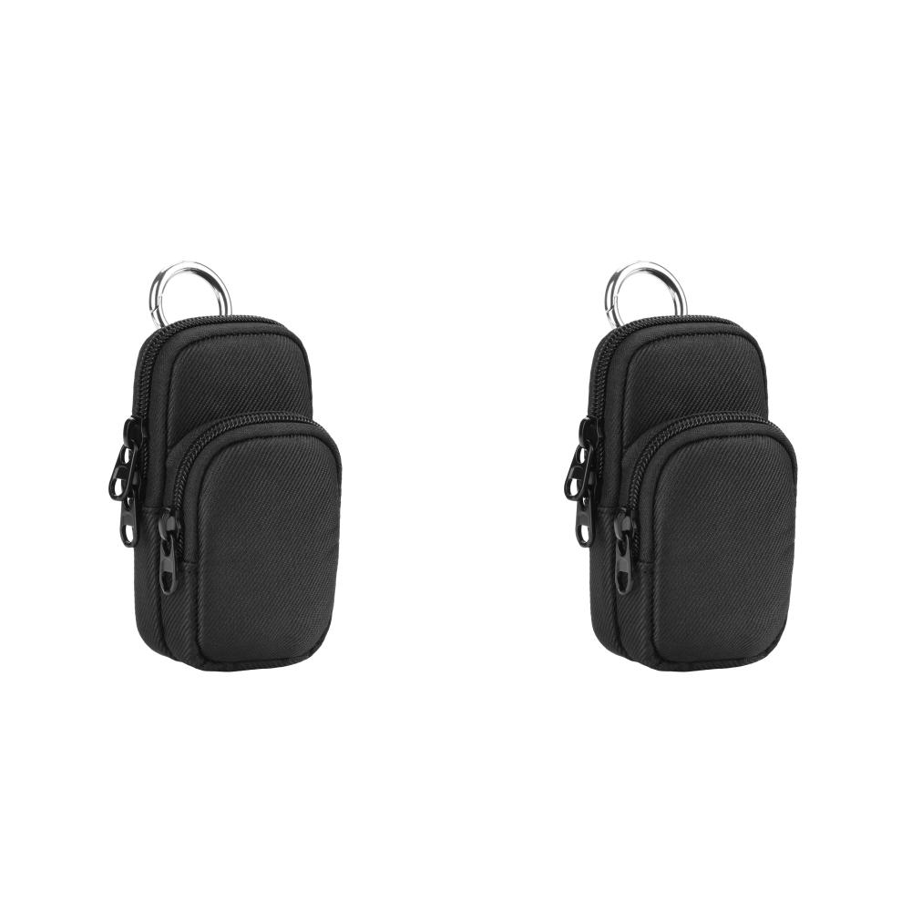 1/2Pcs Travel Carrying Case for AiMoonsa MP3 Player Accessories Nylon Storage Bag Anti-scratch Full Protection Double Zipper