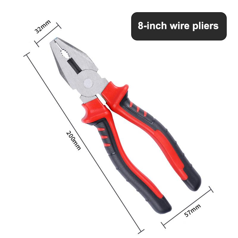 6/8 Inch Electric Wire Pliers Diagonal Cutting Pliers Electrician Wire Cutter Multifunctional Hardware Hand Tools