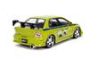 Jada Toys Fast & Furious Series 1/24 F&F Mitsubishi Lancer Evo VII Green/Graphics (Brian) Finished Product