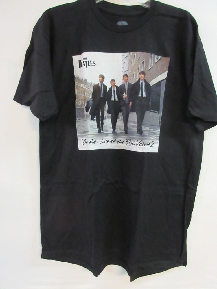 BEATLES OFFICIAL MERCH BBC LIVE VOL 2 BAND CONCERT MUSIC EXTRA LARGE Unisex T-Shirt XXL