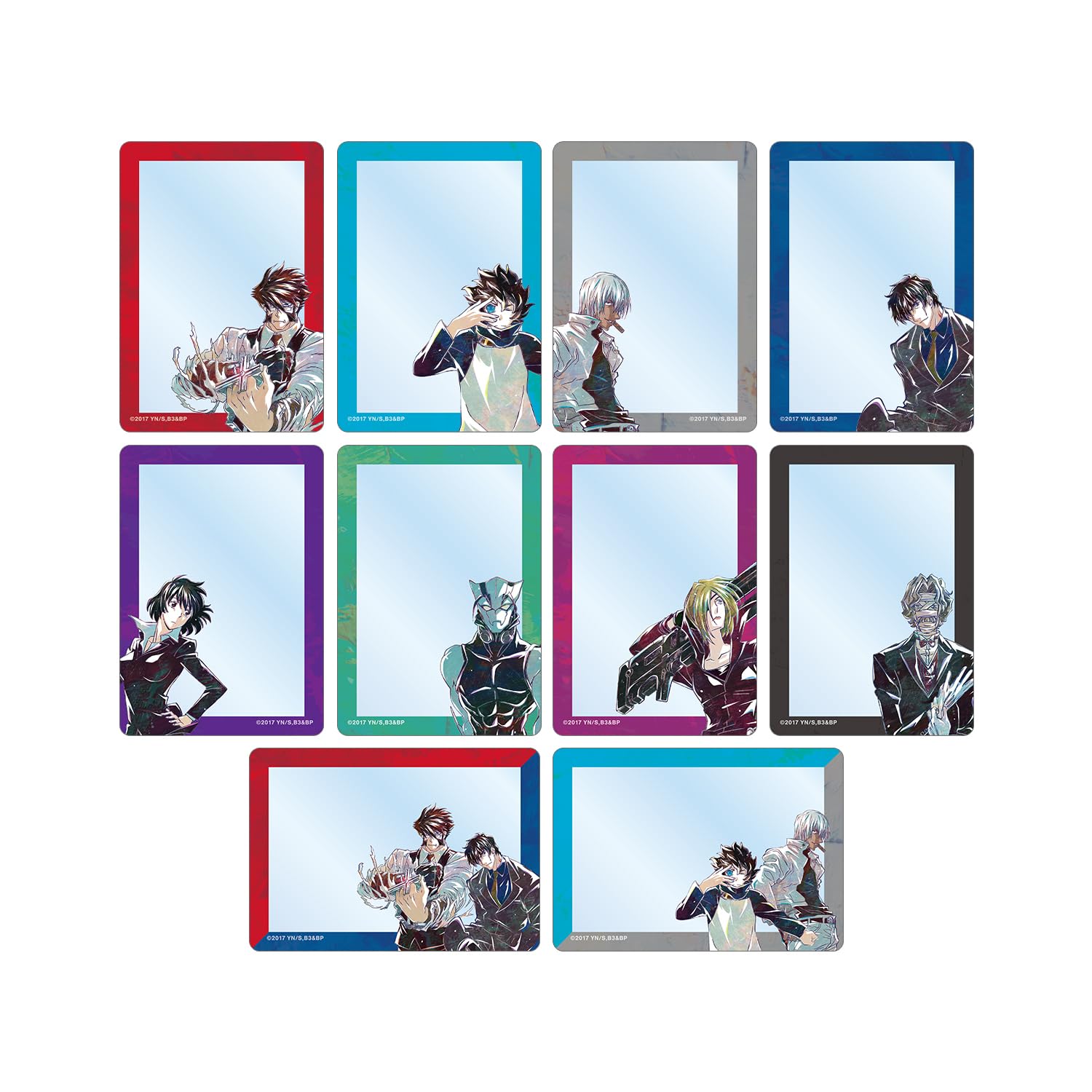 

TV Anime Blockade Battlefront Trading Ani Art 4th Edition B8 Hard Card Case Box Blood & Beyond 10-Pack