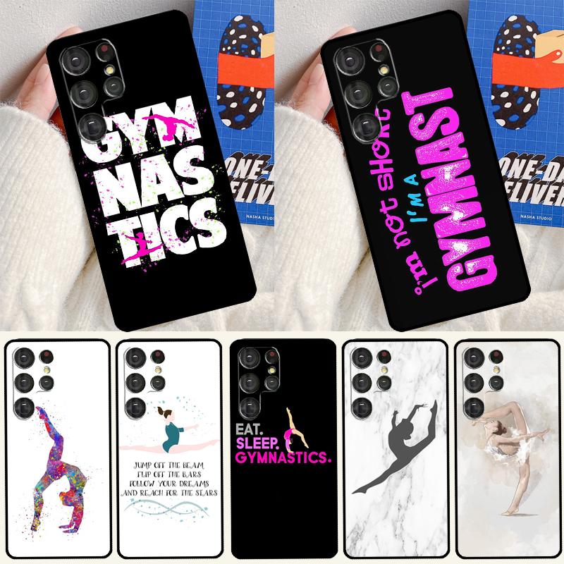 Love Gymnastics Soft Case For Samsung Galaxy S25 Ultra S9 S10 S20 S21 S22 S23 S24 Plus S24 FE Funda Cover