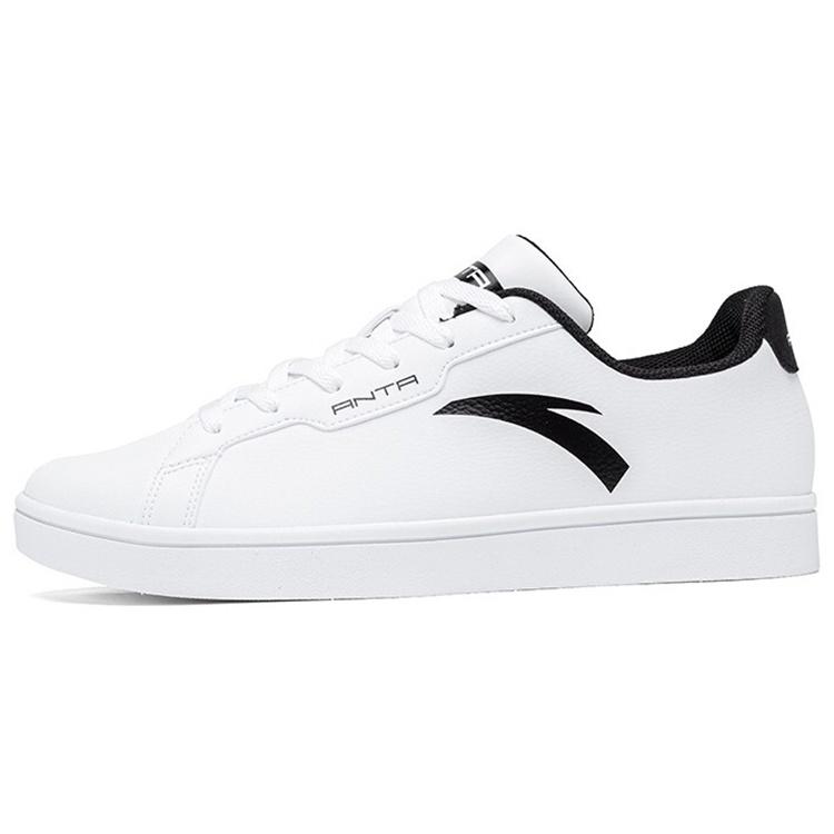 ANTA Skateboarding Shoes White Black Men s 912028003-3 EU 42