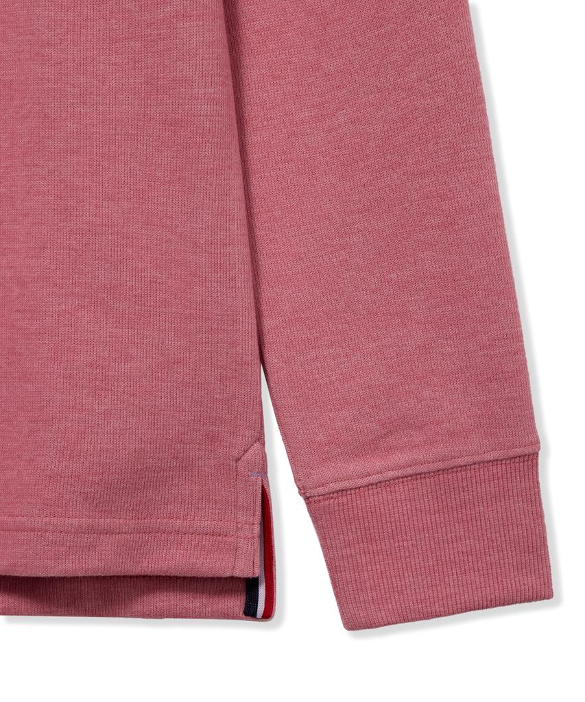 USPOLOASSN French Rib Half Neck_Pink