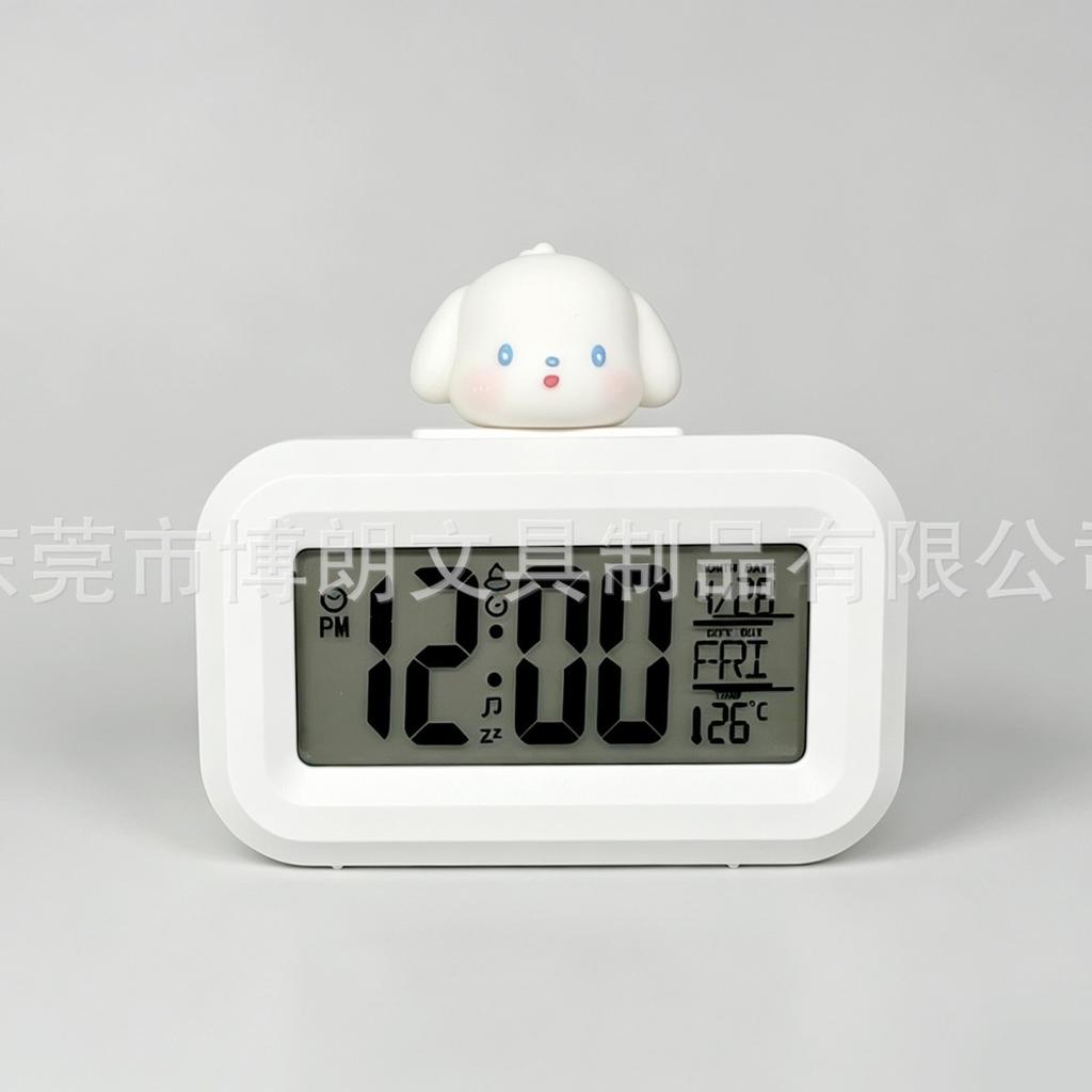 Alarm Clock Student Bedside Simple Creative Electronic Clock Multifunctional Hour Clock Dormitory Alarm Snooze Clock