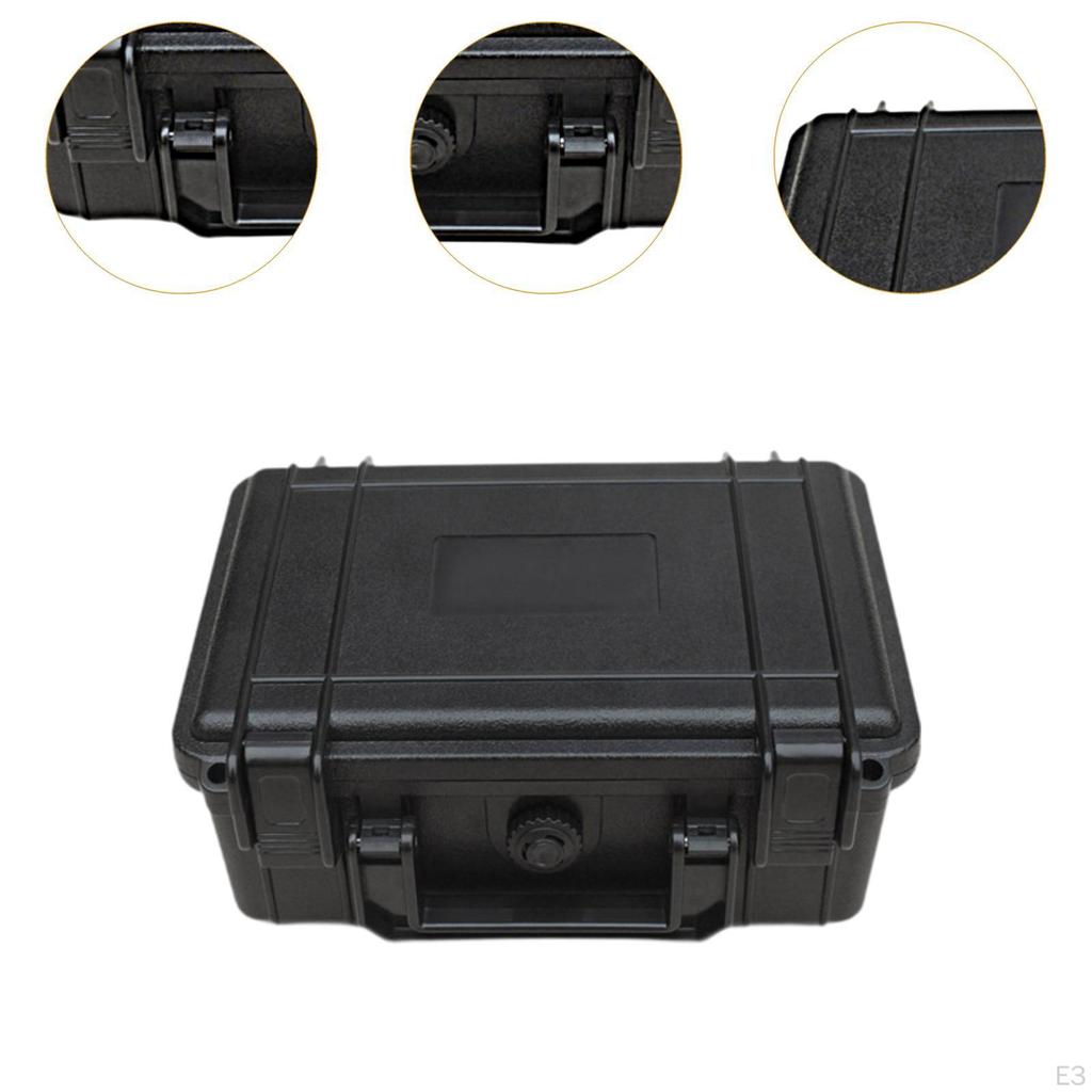 Instrument Storage Box Multi-Purpose Hard Case Carrying for Equipment Workplace Cameras Travel