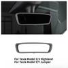 For Tesla Model 3 Highland 2024 Model Y Juniper 2025 Silicone Screen Frame Display Edge Protector Central Control Accessores