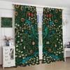 Tenda Retro Finestre William Morris con Motivo Botanico, Tenda Oscurante William Morris Arte Floreale 2 Pannelli