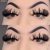 Russian 25MM Fluffy Lashes D Curl Mink Lashes Long Thick Natural False Eyelashes Wholesale Lashes Vendors Makeup Mink Eyelashes