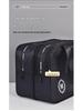 Men's Double-Layer Waterproof Toiletry Bag - Large Capacity Travel Organizer