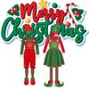 Costume Christmas Fancy Dress Adults Elf Outfits Role Playing Xmas Suits Cosplay