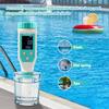 Misuratore di Cloro Digitale Tester PH 7 in 1 SALE/ ORP/ TDS/EC/TEMP Tester CL Analizzatore Qualità Acqua per Piscina Sorgente Termale