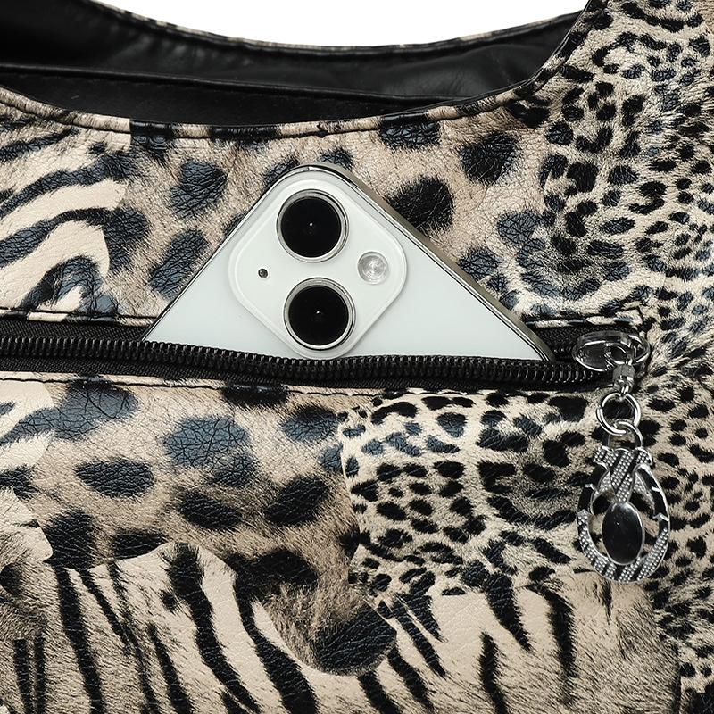 Single Shoulder Crossbody Bag, Middle-aged Mother's Bag, Large-capacity Women's Handbag, Trendy Bag