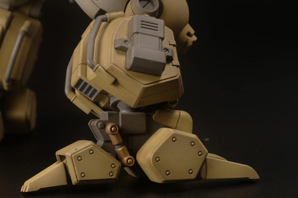 PM Office A Heavy Machine Soldier Raynos Raynos Combat Renewal Approximately 150mm Scale Plastic Model Molded In Dark Yellow AS-5E3 (Ground Version)