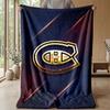 Montreal Canadiens Flanell Fleece Decke Gemütlich Warm Überwurfdecke für Sofa Bett Reise Ganzjahresgebrauch