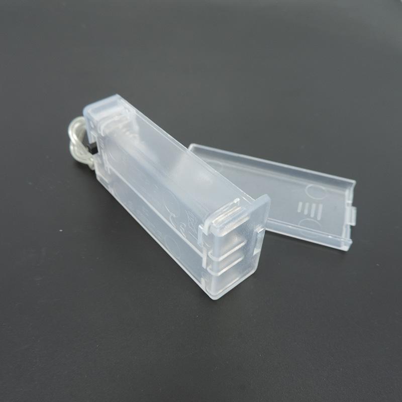 3slot  AA Battery Holder Box Case with Switch  2slot AA 4.5V Battery Holder Box Case with Lead Transparent Box Q1