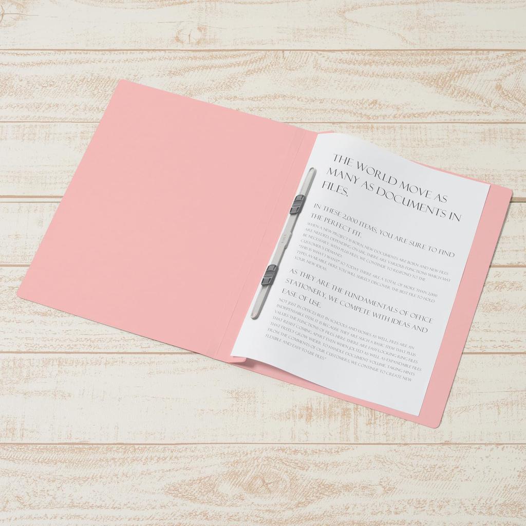 Plus PP Flat File A4 Vertical Pink 10 Books No.121P 98-298×10