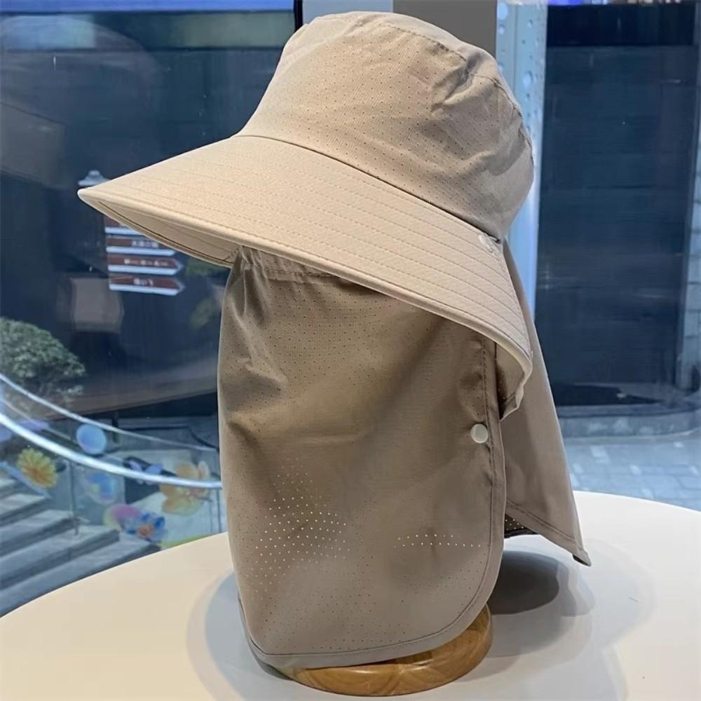 Anti-UV Sun Hat Wide Brim Safari Cap New Visor Cap Outdoor