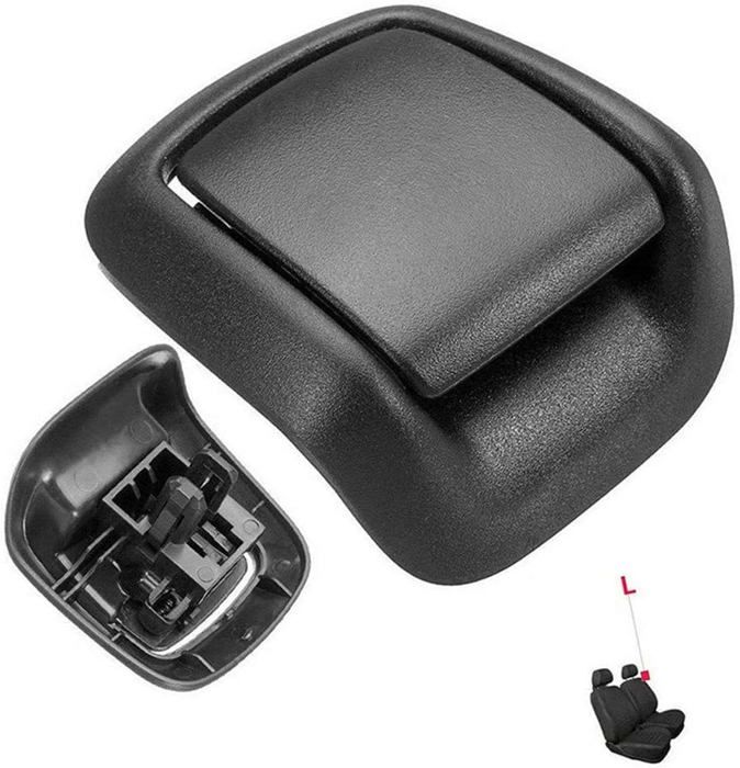 Poignées d'inclinaison de siège - Ford - Fiesta MK6 - 2002-2008 - Noir - Avant droit et gauche