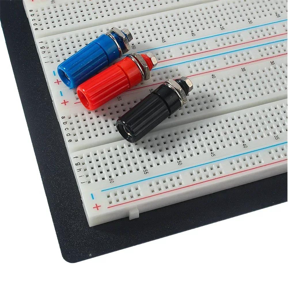 ZY-204 1600pts Breadboard with Dupont Wire Cable Set, 20cm 20/40Pin Male To Male Dupont Wire Breadboard DIY Electronic Kit