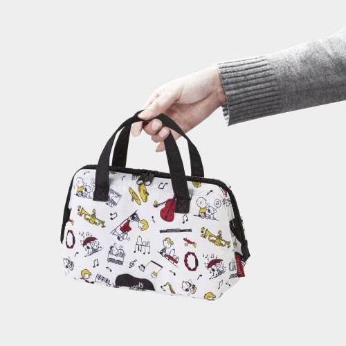 Skater Cool Pouch Lunch Bag Snoopy Orchestra KGA1-A