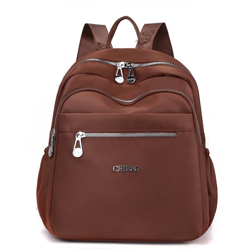 New Simple Women's Backpack Outdoor Versatile Commuter Travel Small Backpack Multi-compartment Storage College Student Schoolbag