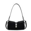 High-End Mode Baguette Handtasche Damen Frühling neu Nische Textur Schulter Messenger Bag Pendler Tasche