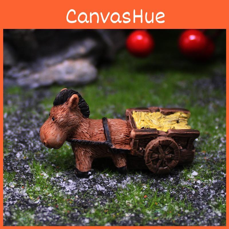 Creative Resin Animal Car Micro Landscape For Garden Decor And Gift Giving
