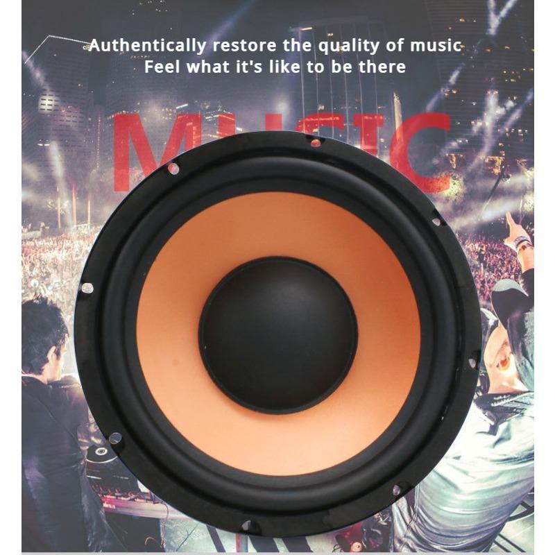 High Power Car Subwoofer 6.5 8 10 Inch Bass Speaker 100 Magnetic Stereo Upgrade Vehicle Audio Music System Single Voice Coil