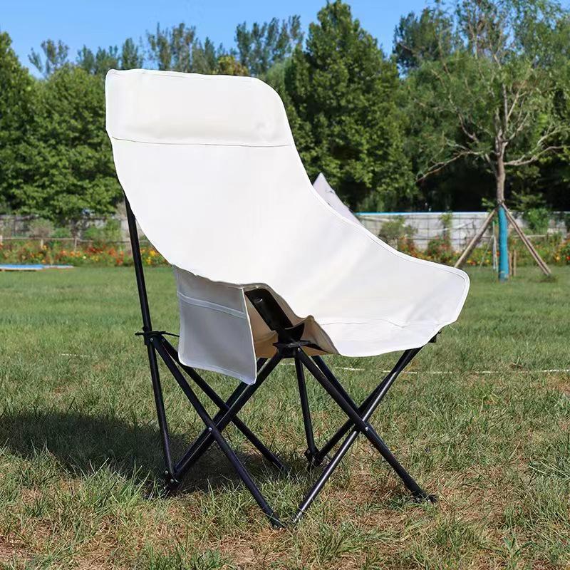 GA Camping Gear High Back Folding Beach & Fishing Chair
