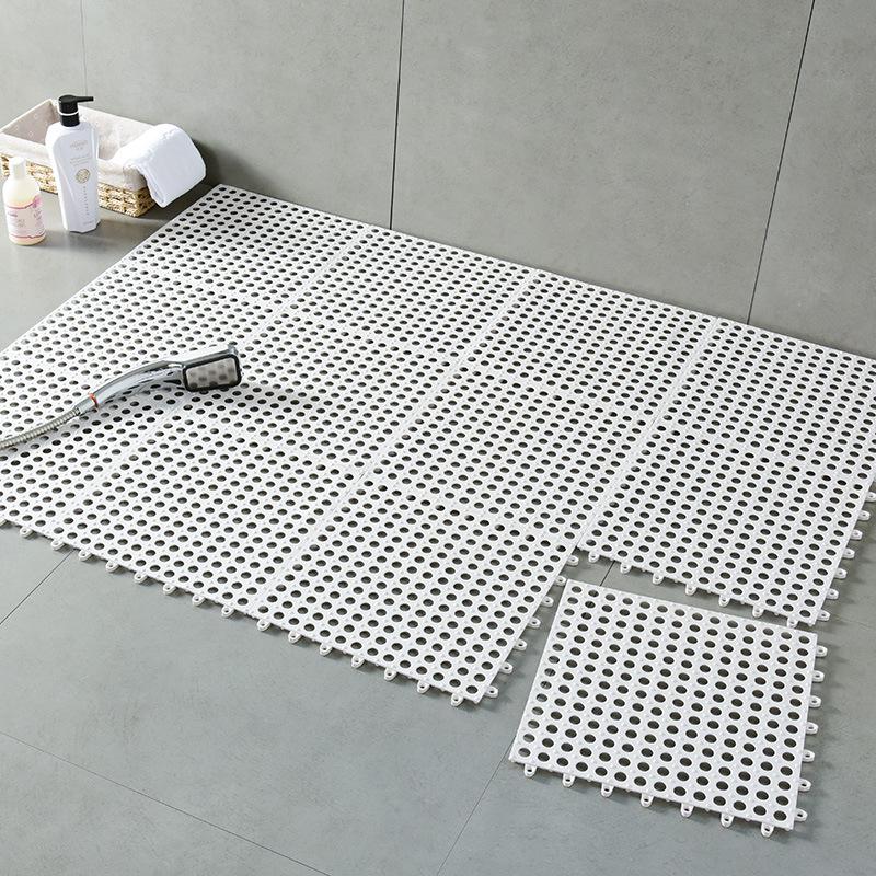 Tappetino da Bagno Antiscivolo in TPR ad Incastro per WC, Doccia e Vasca