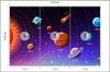Photomural Educational Cosmos In English Non-Woven 315x210
