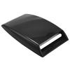 Car Hood Scoop Universal Air Flow Vent Black With Mesh