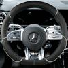 Coprivolante Auto Cucito a Mano con Segno Rosso per Mercedes Benz AMG CLA CLS GLB GLE W177 W167 R190 W205 W222 Interni Auto in Camoscio