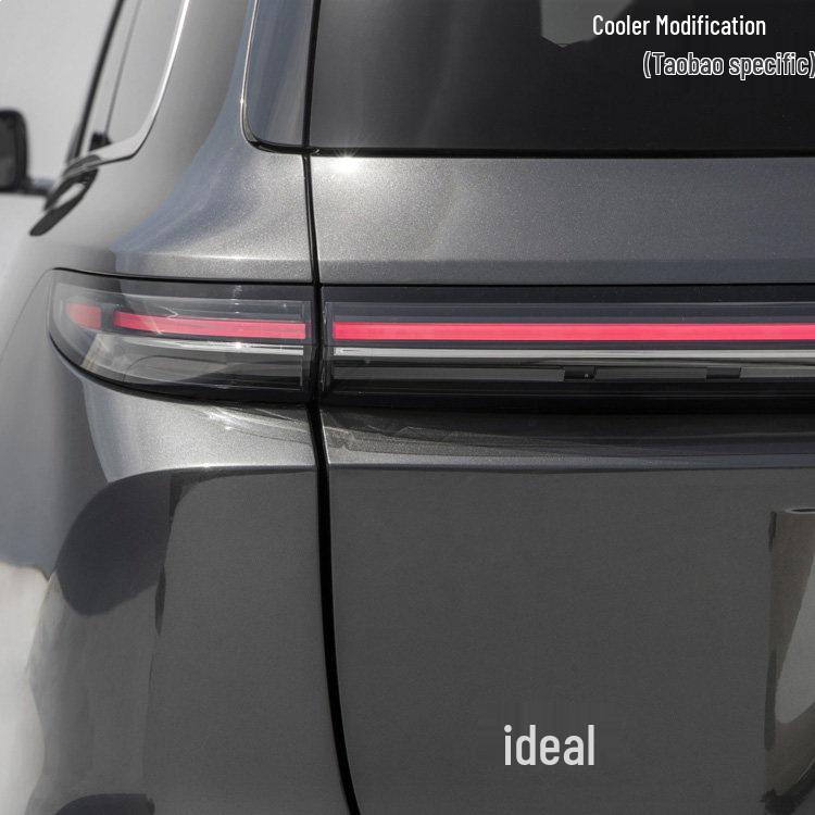 Ideal L9-L6 Black Hood and Tailgate Emblem/Lettering Sticker Set