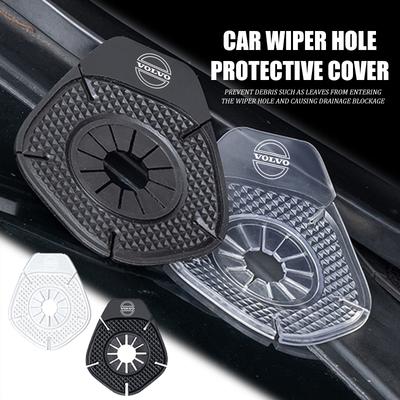 Car Windshield Wiper Hole Silicone Dustproof Cover Auto Accessories For V50 S60 XC60 S40 XC40 XC90 V60 S80 S90 V70 XC70 JL9