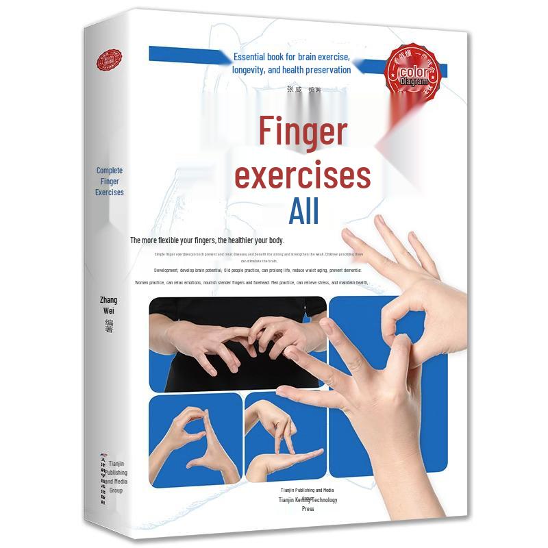 Illustrated Guide to Hand Exercises: Beginner Finger Techniques & Stress Relief