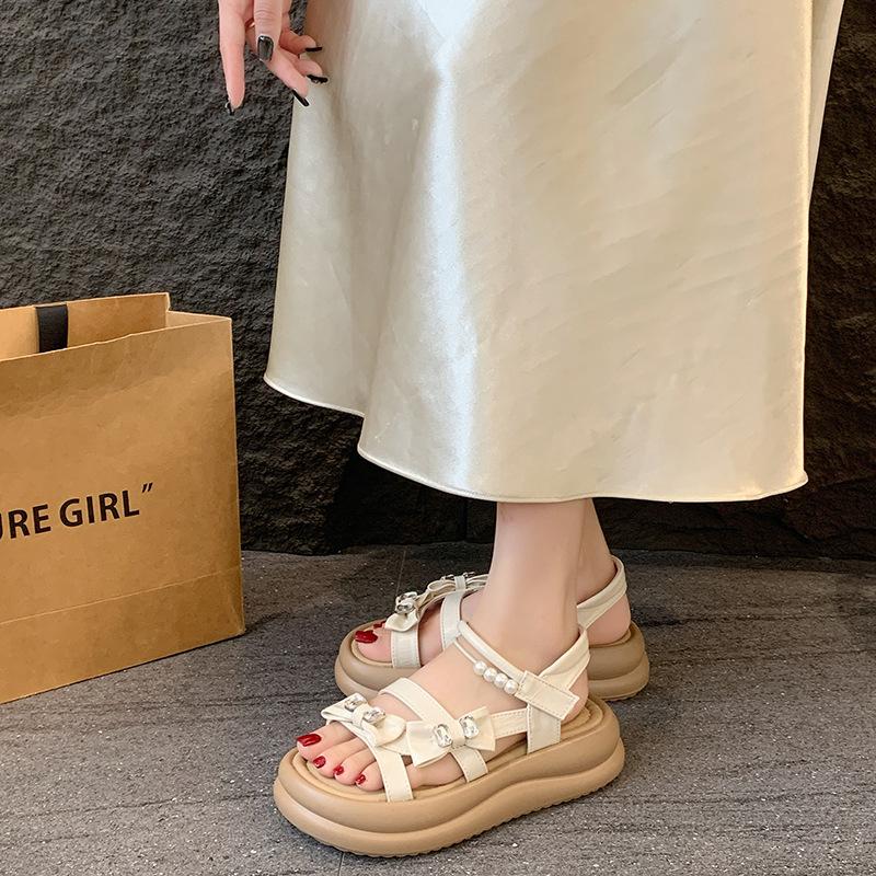 

Platform sandals women s new summer versatile casual shoes tide platform beach breathable tide 41