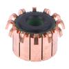 8X23X17Mm 12P Copper Bars Alternator Electric Motor Commutator Copper Commutator On Armature Commutator