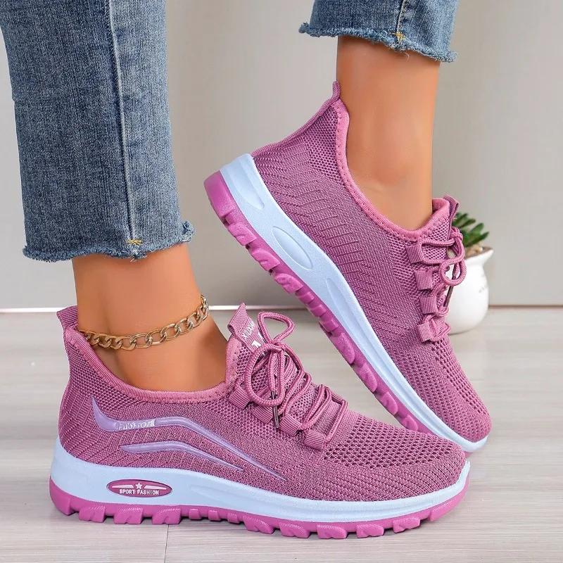 Fashion New women's casual vulcanized shoes, sports shoes, fashionable outdoor spring and autumn running shoes for women