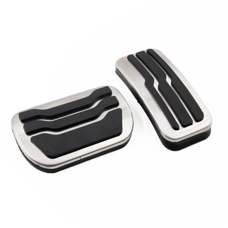 Non-Slip Pedal Set for Ford Edge: Throttle, Brake & Rest Area Decorative Accessories