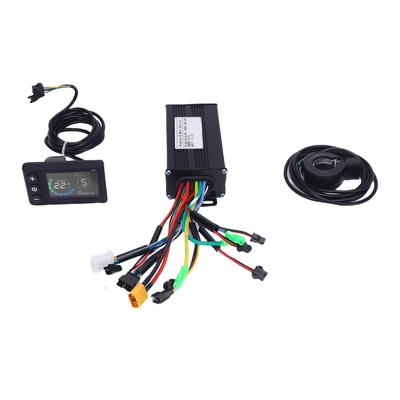 E-Bike-Controller-Kit 36V 48V 26A 3-Modus-Controller mit 130x Daumengasgriff S869 Farbe