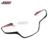 DRY Carbon Fiber Car Interior Steering Wheel Strip Cover Sticker Trim Accessories For Genesis G70 2017 2018   -2024