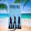 M-Mamma Mia TV Microfiber Beach Towel Absorbent Quick Dry Soft Yoga Swimming Resort Mountain Climbing Towel