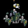 MOC Building Blocks Medieval Character Accessories Warhorses Militiamen Dragons Castles Knights Brick Gifts Toy Helmets Shields