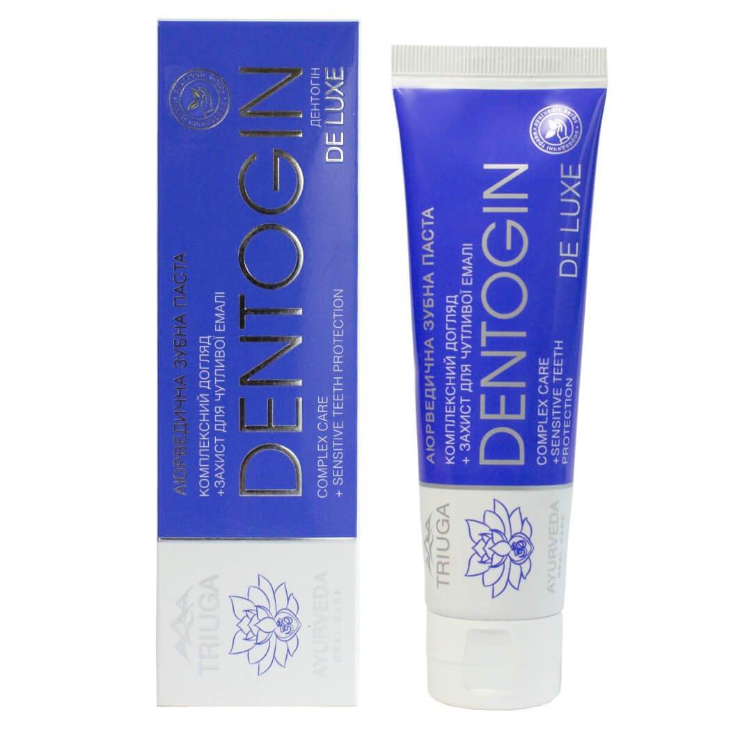 

Зубна паста DENTOGIN DELUXE «Захист для чутливої емалі», 100 г 1 pcs