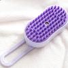 Cat Water Brush, 3-in-1 Pet Steamer Mist Brush for Dogs and Cats, Self-Cleaning De-Shedding Comb, Durable Material